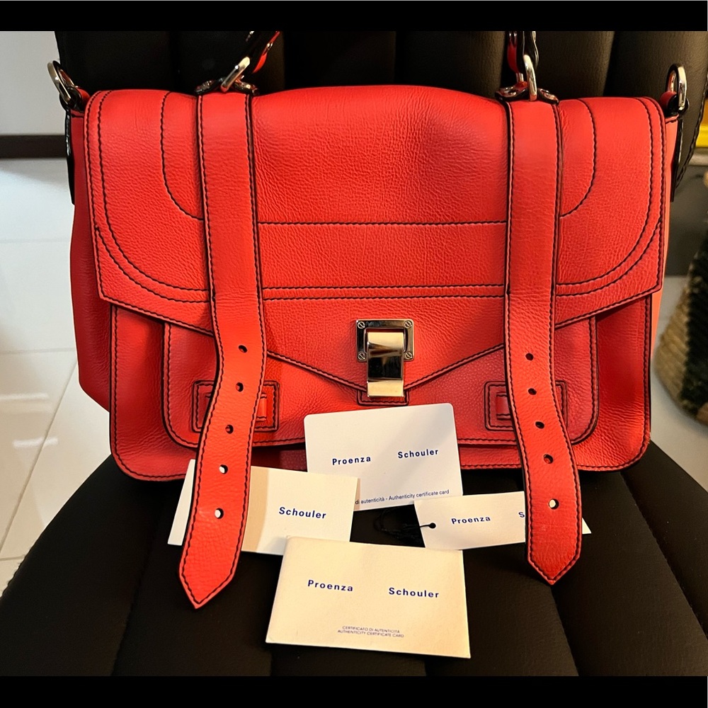 Proenza Schouler PS1+ Medium in Geranium